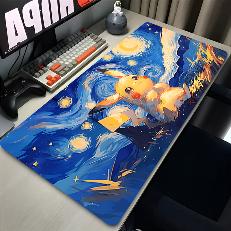 Mouse Pad P-pokemon Pikachu Co - مراجعة Laptop Accessories Mouse وسعره